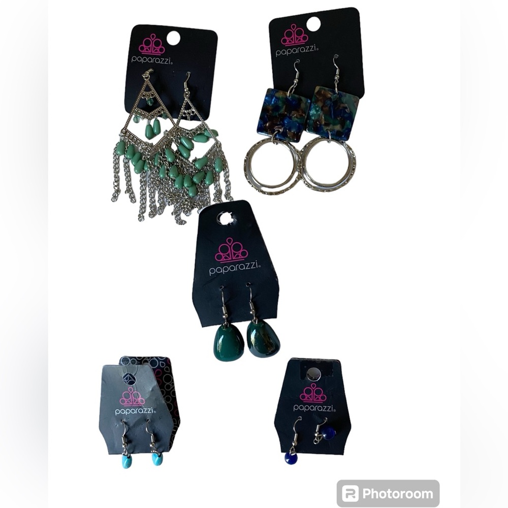 Paparazzi Bundle of 5 Earrings New